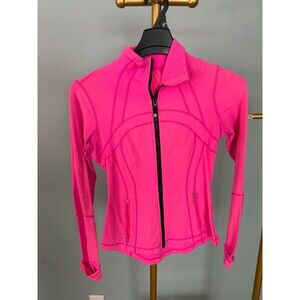 Lululemon define jacket coat track jacket zip up sweatshirt size 6